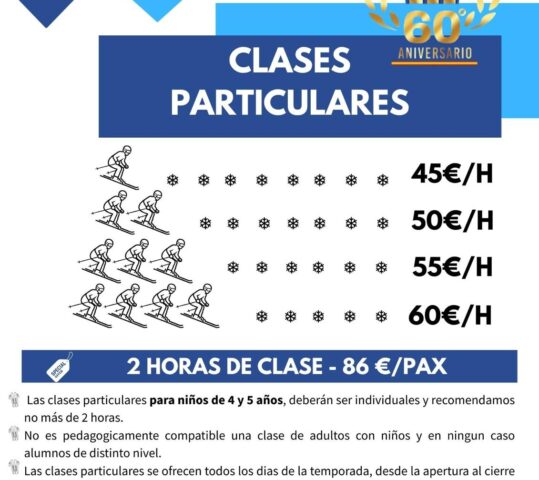 TARIFAS CLASES PARTICULARES